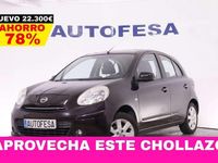 Usado Nissan Micra Tekna 80 CV (58 kW) 2012 Negro Utilitario