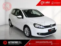 Usado VW Golf VI Sport 110 CV (80 kW) 2010 Blanco Berlina