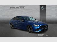 Usado Mercedes C200 163 CV (119 kW) 2022 Azul Berlina