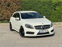 Usado Mercedes A200 AMG line 156 CV (114 kW) 2015 Blanco Berlina