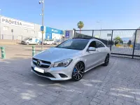 Usado Mercedes CLA220 AMG line 170 CV (125 kW) 2013 Gris / plata Coupe