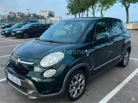 Usado Fiat 500L Trekking 105 CV (77 kW) 2013 Verde Monovolumen