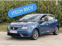 Usado Seat Ibiza CONNECT 90 CV (66 kW) 2015 Azul Berlina