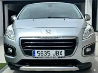 Usado Peugeot 3008 Allure 120 CV (88 kW) 2014 Blanco Familiar