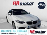 Usado BMW 218 Advantage 151 CV (111 kW) 2016 Blanco Descapotable
