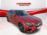 Usado Mercedes C200 160 CV (117 kW) 2020 Granate Familiar