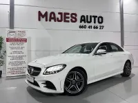 Usado Mercedes C200 160 CV (117 kW) 2020 Blanco Berlina