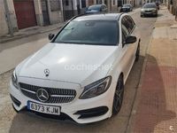 Usado Mercedes C220 170 CV (125 kW) 2018 Blanco Familiar