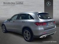 Usado Mercedes GLC200 AMG line 165 CV (121 kW) 2020 Gris selenita SUV