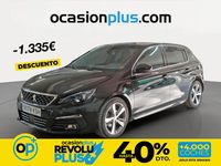 Usado Peugeot 308 GT-line 130 CV (95 kW) 2018 Negro