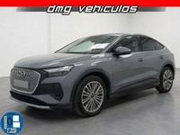 Usado Audi Q4 e-tron Advanced Plus 150 kW (204 CV) 2023 Gris SUV