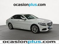 Usado Mercedes C200 136 CV (100 kW) 2017 Plateado Berlina