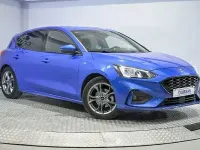 Usado Ford Focus ST-Line 125 CV (91 kW) 2019 Azul Utilitario