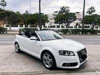 Usado Audi A3 Cabriolet Ambition 105 CV (77 kW) 2013 Blanco Descapotable