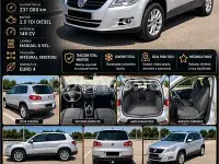 Usado VW Tiguan 140 CV (102 kW) 2007 Gris / plata SUV