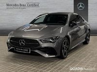 Usado Mercedes CLA200 AMG line 163 CV (119 kW) 2025 Gris montaña