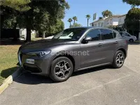 Usado Alfa Romeo Stelvio 200 CV (147 kW) 2018 Gris / plata SUV