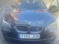 Usado BMW 520 163 CV (119 kW) 2008 Negro Familiar