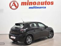 Usado Peugeot 208 Active 101 CV (74 kW) 2022 Negro Utilitario