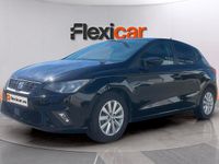 Usado Seat Ibiza Reference 95 CV (69 kW) 2018 Negro Berlina