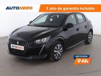 Usado Peugeot 208 Active 101 CV (74 kW) 2020 Negro Utilitario