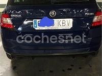 Brugt Skoda Fabia Style 90 HK (66 kW) 2018 Blå Sedan