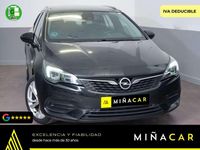 Usado Opel Astra Elegance 131 CV (96 kW) 2021 Negro Utilitario