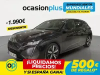 Usado Peugeot 308 Allure 130 CV (95 kW) 2023 Negro