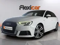 Usado Audi A3 S-Line 116 CV (85 kW) 2019 Blanco Berlina