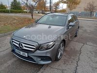 Usado Mercedes E220 194 CV (142 kW) 2018 Gris / plata Familiar