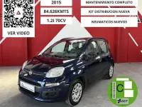 Usado Fiat Panda Pop 69 CV (50 kW) 2015 Azul Utilitario