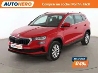 Usado Skoda Karoq Ambition 150 HP (110 kW) 2022 Vermelho SUV