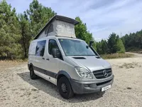 Usado Mercedes Sprinter 95 CV (69 kW) 2013 Plateado Van