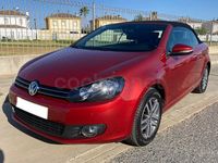 Usado VW Golf Cabriolet 105 CV (77 kW) 2012 Granate Descapotable