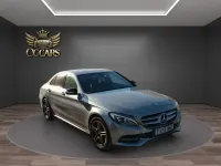 Usado Mercedes C200 AMG 136 CV (100 kW) 2015 Gris Berlina