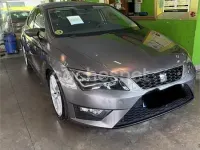 Usado Seat Leon FR 150 CV (110 kW) 2015 Gris / plata Berlina