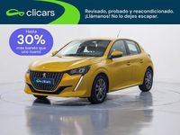 Usado Peugeot 208 Active 100 CV (73 kW) 2021 Amarillo Utilitario