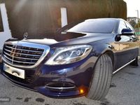 usado Mercedes S500 Clase S4MATIC L-LUXE-PIEL-LEDS-NAVI COMAND-CAMARA 360-FU