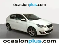 Usado Peugeot 308 Allure 120 CV (88 kW) 2017 Blanco Utilitario