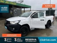 Usado Toyota HiLux 150 CV (110 kW) 2017 Gris / plata Recogida