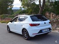 Usado Seat Leon FR 125 CV (91 kW) 2018 Blanco Berlina