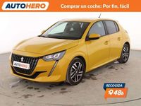 Usado Peugeot 208 Allure 102 CV (75 kW) 2020 Amarillo Utilitario