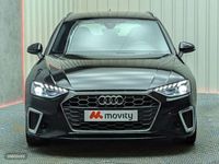 Usado Audi A4 S-Line 137 CV (100 kW) 2020 Negro Familiar