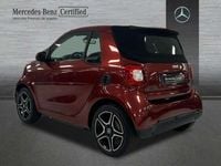 Usado Smart ForTwo Electric Drive Passion 60 kW (82 CV) 2020 Burdeos Descapotable