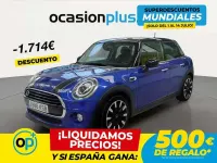 Usado Mini Cooper D 116 CV (85 kW) 2018 Azul Utilitario