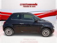 Usado Fiat 500C Lounge 69 CV (50 kW) 2020 Negro Descapotable