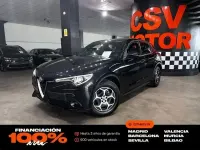 Usado Alfa Romeo Stelvio Super 192 CV (141 kW) 2022 Negro SUV