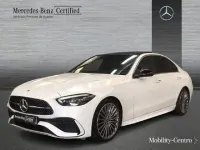 Usado Mercedes C220 200 CV (147 kW) 2022 Designo blanco opalita bright