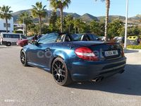 Usado Mercedes SLK350 272 CV (200 kW) 2004 Azul Descapotable