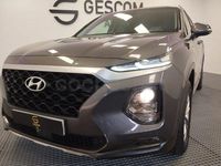 Usado Hyundai Santa Fe 150 CV (110 kW) 2019 Gris / plata SUV